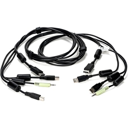 Vertiv Cable, 1-Displayport, 2-Usb, 1-Audio, 6Ft CBL0104